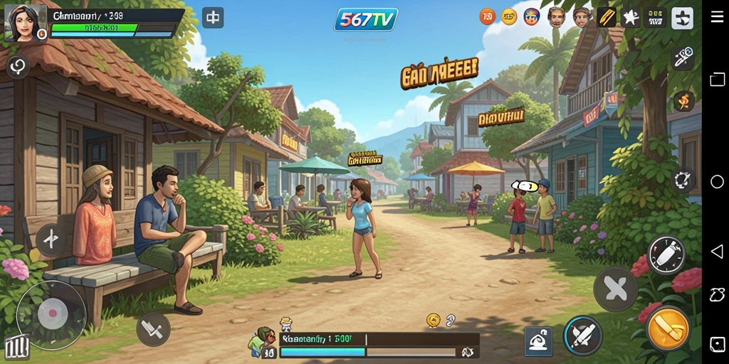 Tangkapan layar 567TV menampilkan gameplay yang menyenangkan dan interaktif.