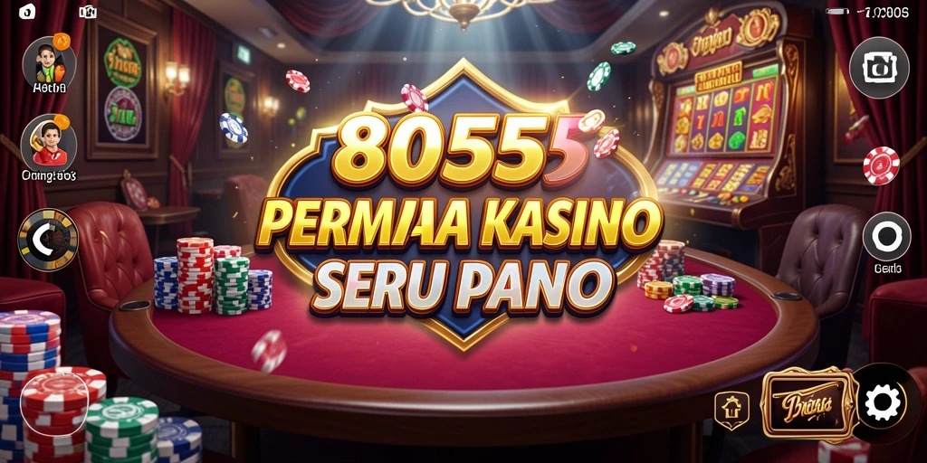 Screenshot utama 8055 menampilkan gameplay Kasino yang mendebarkan.