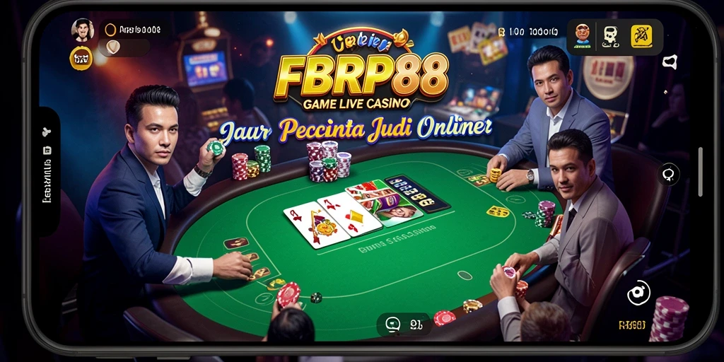 Tampilan gameplay FBRP88 dengan dealer live yang profesional dan interaktif.