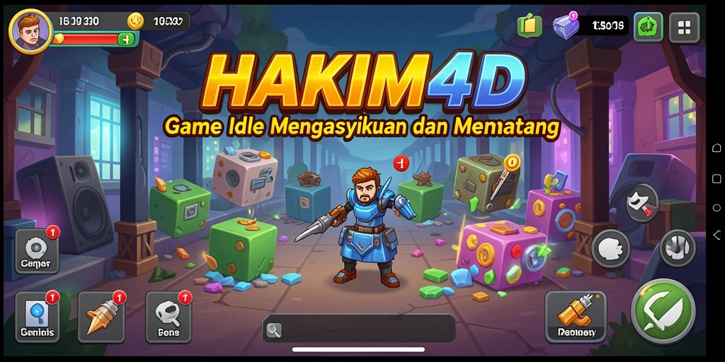 Tampilan gameplay HAKIM4D yang menarik dan penuh aksi.