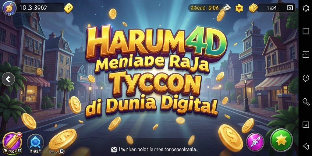 Gameplay HARUM4D yang seru dan menantang dalam dunia Tycoon.