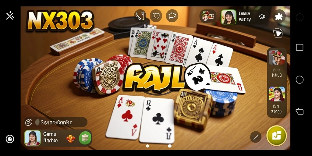 Tampilan gameplay Gaple yang menarik dan interaktif.
