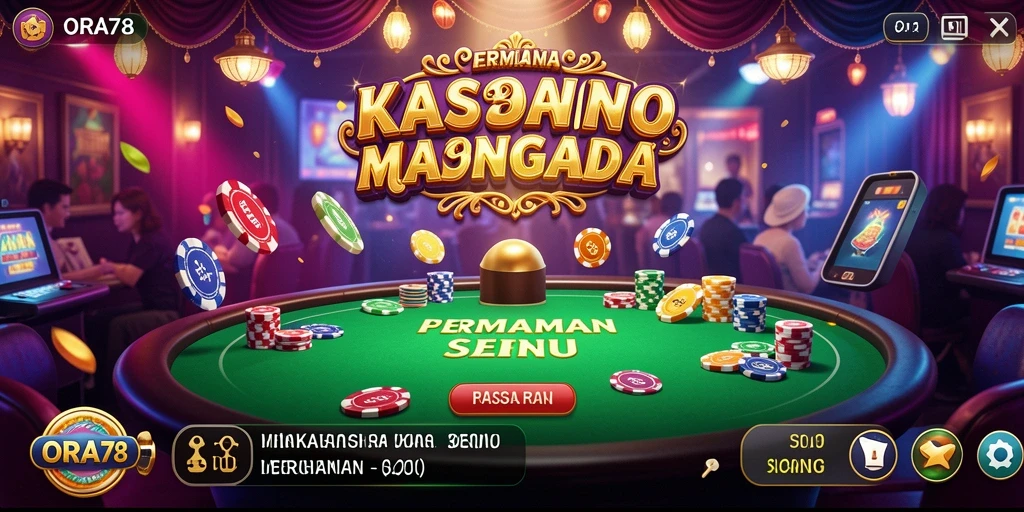 Gameplay seru di ORA78 dengan banyak pilihan kasino.