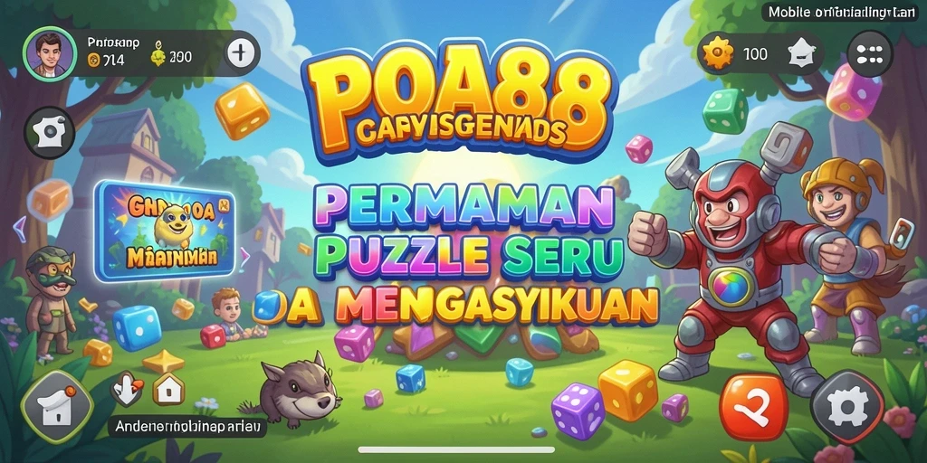 Tangkapan layar permainan POA88 menampilkan tantangan Puzzle yang menarik.