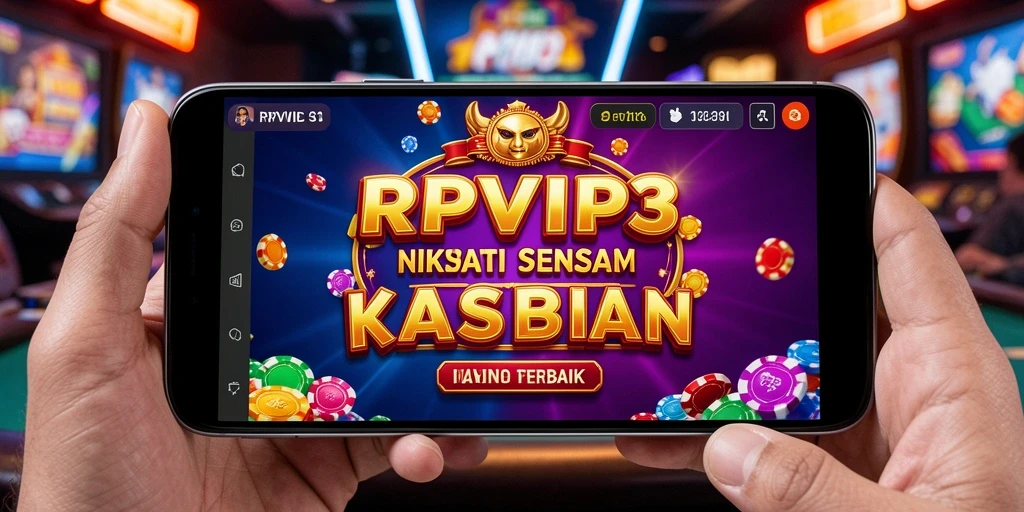 Tampilan mendebarkan dari permainan Kasino di RPVIP3 yang penuh warna.